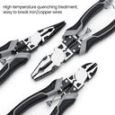 Multifunctional Universal Diagonal Pliers Durable Wire Cutters