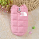 Winter Warm Double Sided Dog Vest: Stylish Pet Coat for Small Medium Breeds  ourlum.com Pink XS 