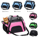 Cat And Dog Travel Carrier Bag Mesh Breathable Handbag