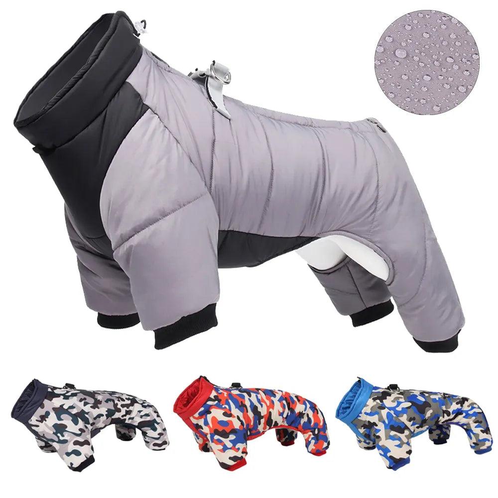 Winter Dog Coat for Small to Medium Breeds - Stylish Outdoor Pet Jacket to Keep Your Pup Warm and Cozy  ourlum.com   