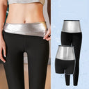 High Waist Sauna Compression Shorts for Women Slimming Shaper