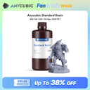 ANYCUBIC Grey UV Curing Resin: Premium Precision 3D Printing Solution  ourlum.com   