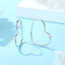 925 Sterling Silver Crystal Stud Earrings Set with Rose Gold Crown Heart Infinity Bee Design  ourlum.com   