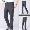 Summer Thin Quick Dry Men's Pants for Camping Hiking Trekking