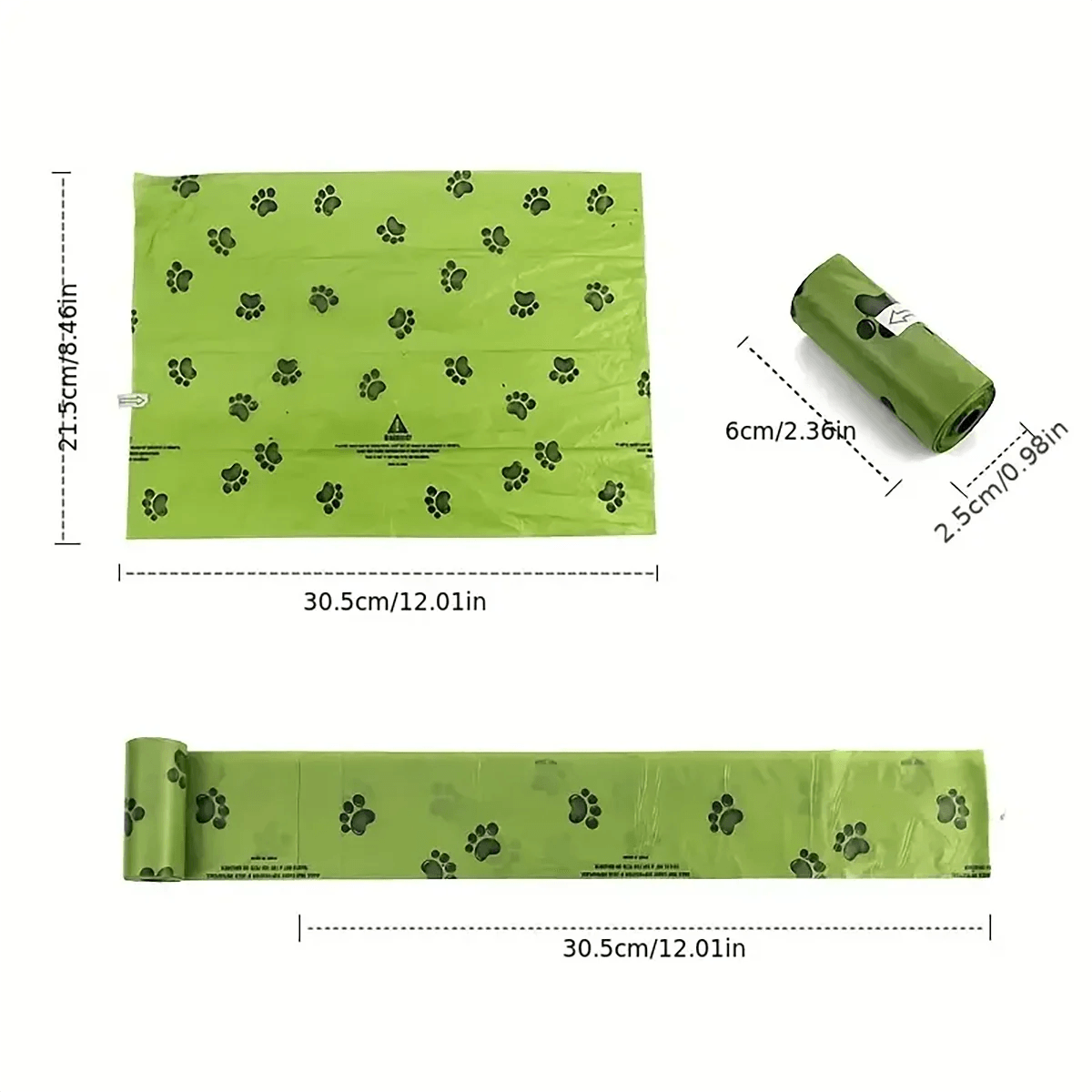 Eco-Friendly Leak-Proof Dog Poop Bags for Outdoor Pet Waste Management  ourlum.com   