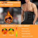 Qtree Men Workout Waist Trainer Tummy Slimming Body Shaper