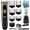 Professional Barber Electric Hair Trimmer LED Display Men Clipper