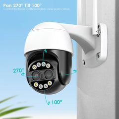 BESDER 8MP PTZ IP Camera with Smart Human Detection and Night Vision