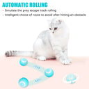 Interactive Cat Toy Ball 360 Automatic Rotating USB Charging