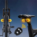 Wireless LED Bicycle Rear Light with Turn Signal Feature