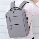 2024 Men's Waterproof Business Laptop Backpack with USB Charging