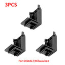 3/6 Pack Power Tool Battery Mount Holder 2 in 1 Stand Storage