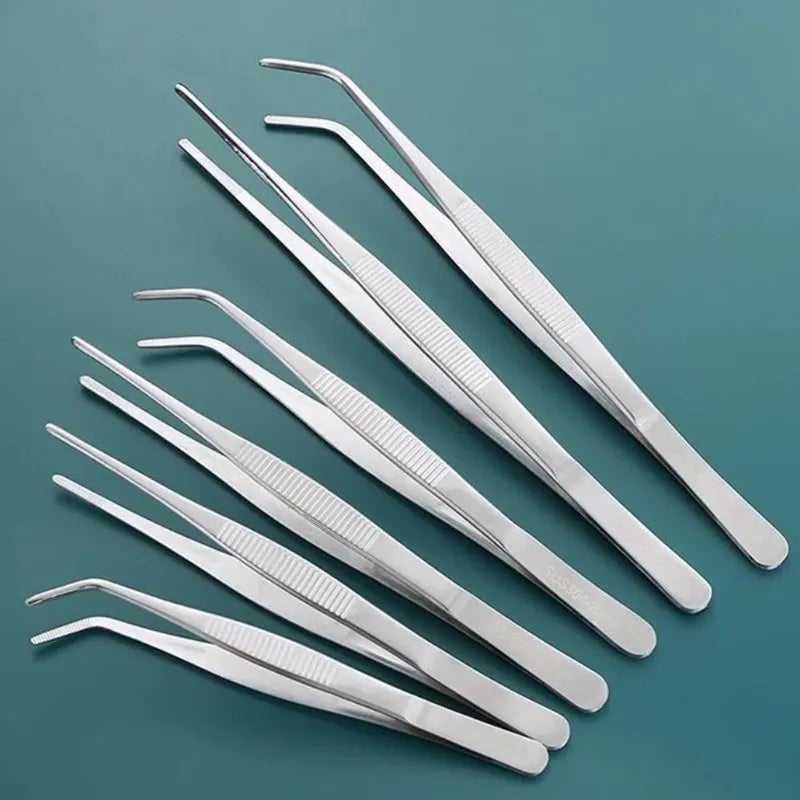 Stainless Steel Elbow Tweezers: Precision Tools for Various Uses  ourlum.com   