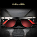 Stylish Square Polarized Sunglasses for Men and Women Set