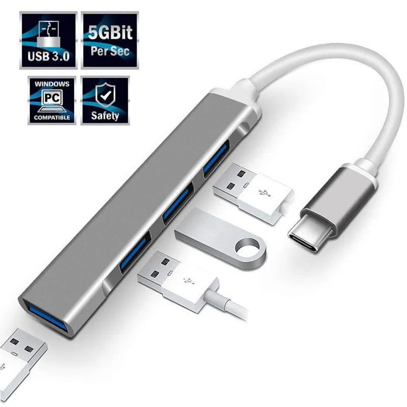 USB C Hub Multi Splitter: Seamless Connectivity Upgrade for Devices  ourlum.com   