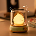 Mini Desktop LED Cute Night Lamp Creative USB Rechargeable