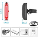 X-Tiger Super Bright USB Rechargeable Rear Bike Light