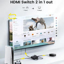 4K HDMI Bi-Directional Video Switch: Seamless Gaming Experience  ourlum.com   