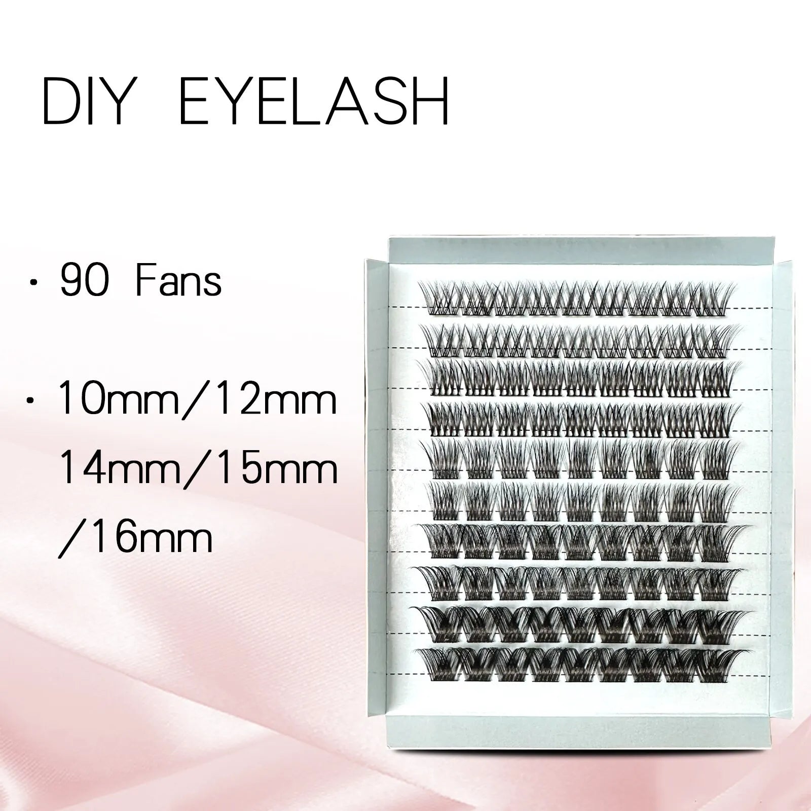 Customizable Eco-Friendly Faux Mink Eyelash Set for Glamorous Looks