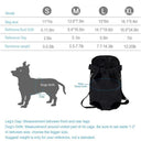 Breathable Mesh Dog Carrier Backpack for Outdoor Use