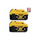 High-Capacity 60V Dewalt DCB200 Battery 12Ah 9.0Ah Power