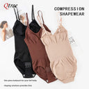 Qtree Plus Size Tummy Control Bodysuit - Slimming Shapewear for Women