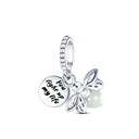 New 925 Silver Chameleon Glowworm Firefly Bead for Pandora