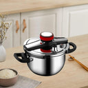 Stainless Steel Pressure Cooker Fast Cooking Easy Clean Gift