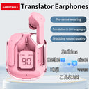 GREATWALL AI Translator Earbuds Wireless Headphones 144 Languages