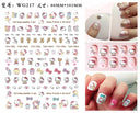 Adorable Cartoon Hello Kitty Nail Sticker Set for Nail Art