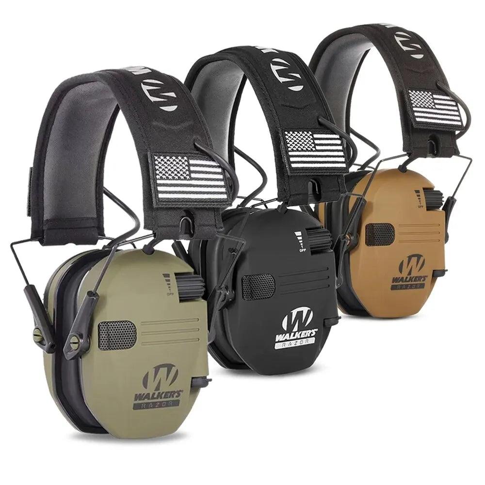 Electronic Shooting and Hunting Electronic Earmuff with Adjustable Range and Compact Design  ourlum.com   