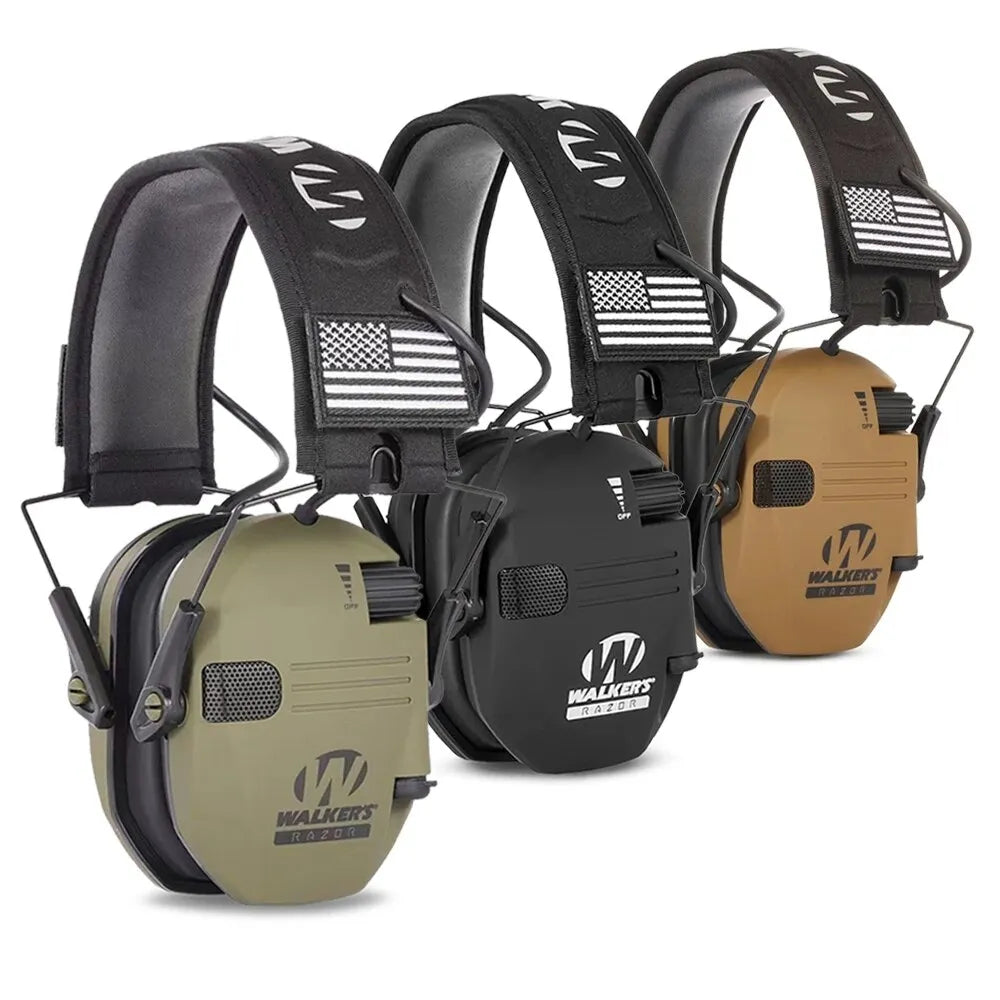 Walker's Razor Slim Earmuff: Ultimate Hearing Protection for Shooting & Hunting  ourlum.com   