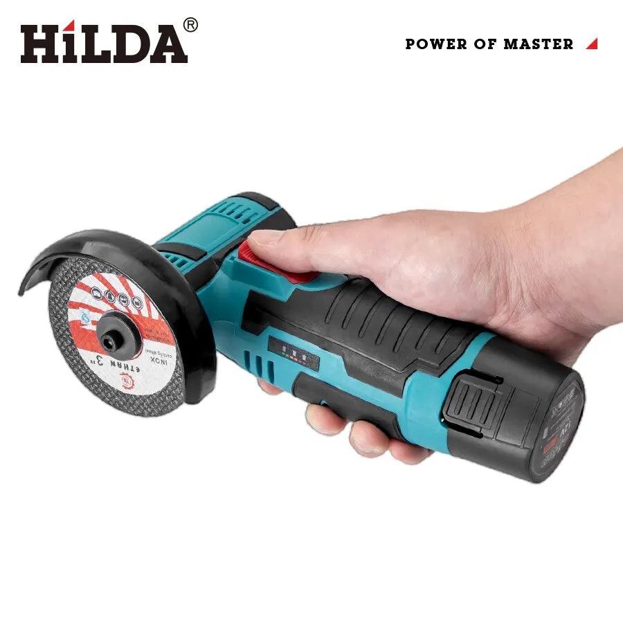 HILDA Mini Angle Grinder: Versatile Diamond Cutting Tool  ourlum.com   