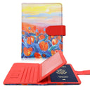 Passport Cover: Stylish PU Leather Protector with Card Slot