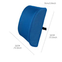 Ergonomic Gel Memory Foam Lumbar Support Cushion for Car