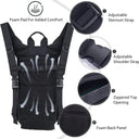 3L Waterproof Tactical Hydration Backpack for Running, Cycling, and Camping