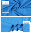 Ultra-Absorbent Quick-Dry Microfiber Towel 40x80CM Blue