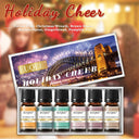 EUQEE Holiday Essential Oil Gift Set Festive Scents for Diffusers