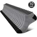 10 Pairs of Breathable Men's Running Socks for Spring Fitness