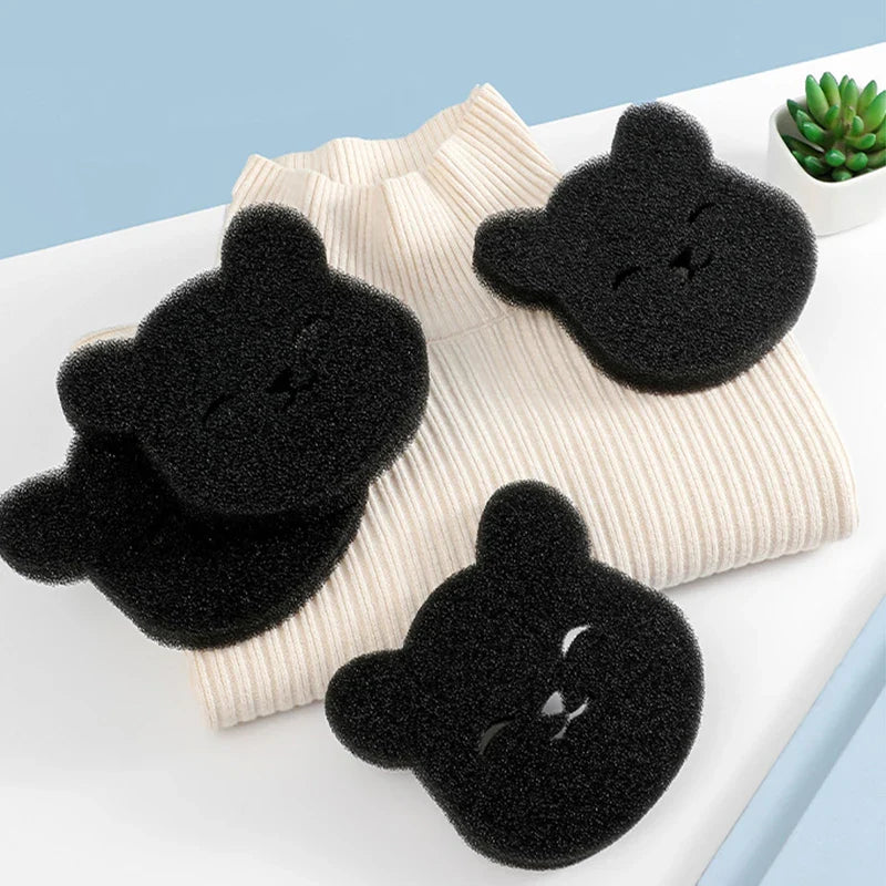 Pet Hair Remover Bear Shape Laundry Ball: Efficient Cleaning Sponge  ourlum.com   