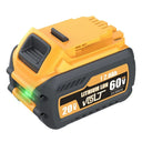 High-Capacity 60V Dewalt DCB200 Battery 12Ah 9.0Ah Power