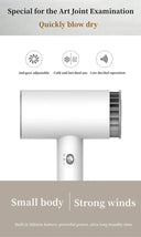 Portable Wireless Hair Dryer Travel Fast Dry Hair Lithium Battery