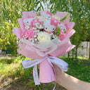 Hello Kitty Plush & Rose Soap Bouquet Adorable Gift