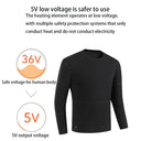 Ski Thermal Heated Underwear Winter Warm Underwear Men Women