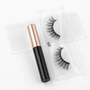 Magnetic Eyelashes Kit with Waterproof Eyeliner Reusable Lashes