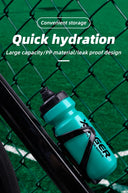 Cycling Water Bottle X-TIGER 650ml Ultra-Light Portable Squeeze Cup