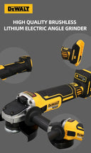 DEWALT DCG405 Brushless Lithium Angle Grinder Metal Cutting