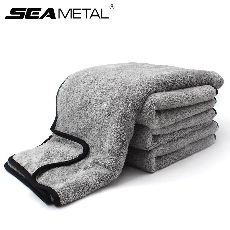 Microfiber Car Wash Towel: High-Quality, Fast Drying, Extra Soft, High Water Absorption  ourlum.com   
