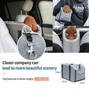 Portable Pet Car Safety Seat for Small Dogs Cats Access