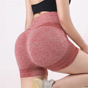 High Waist Women’s Yoga Shorts Seamless Fitness Shorts